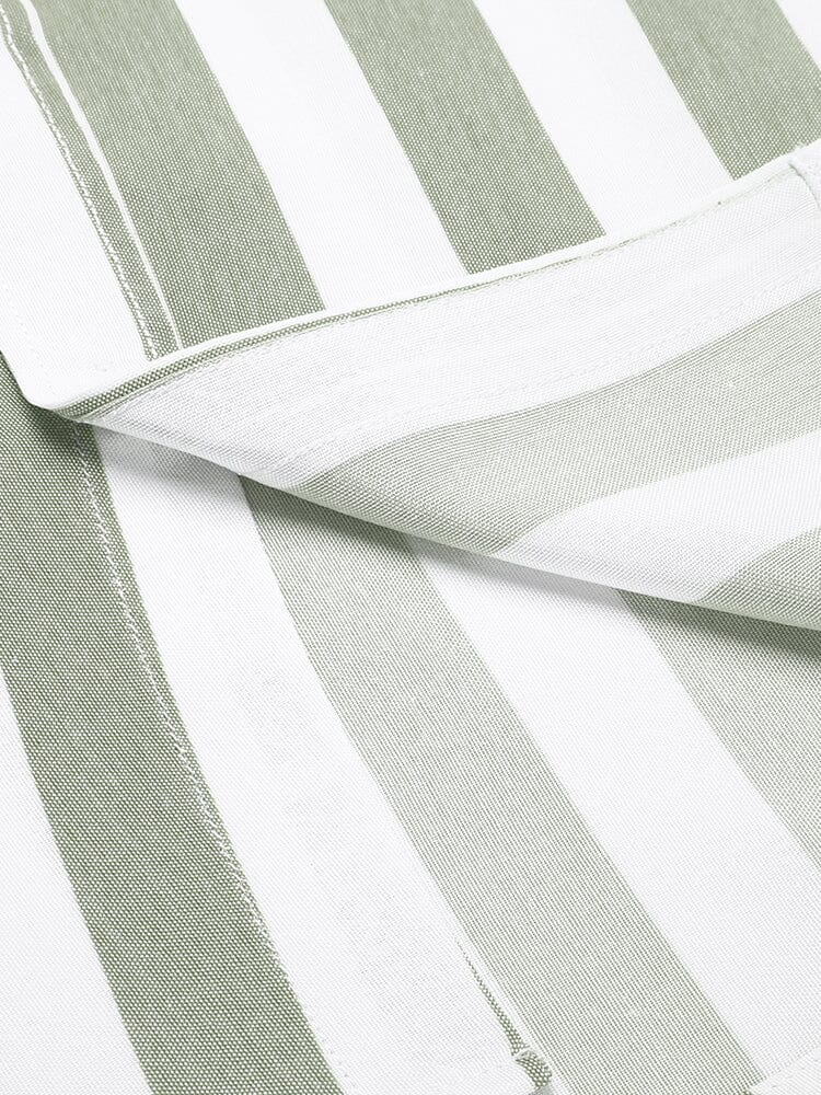 Casual Striped Button Up Shirts